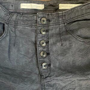 Anthropologie Pilcro And The Letter Press Pants 32 Womens Black High-Rise Skinny